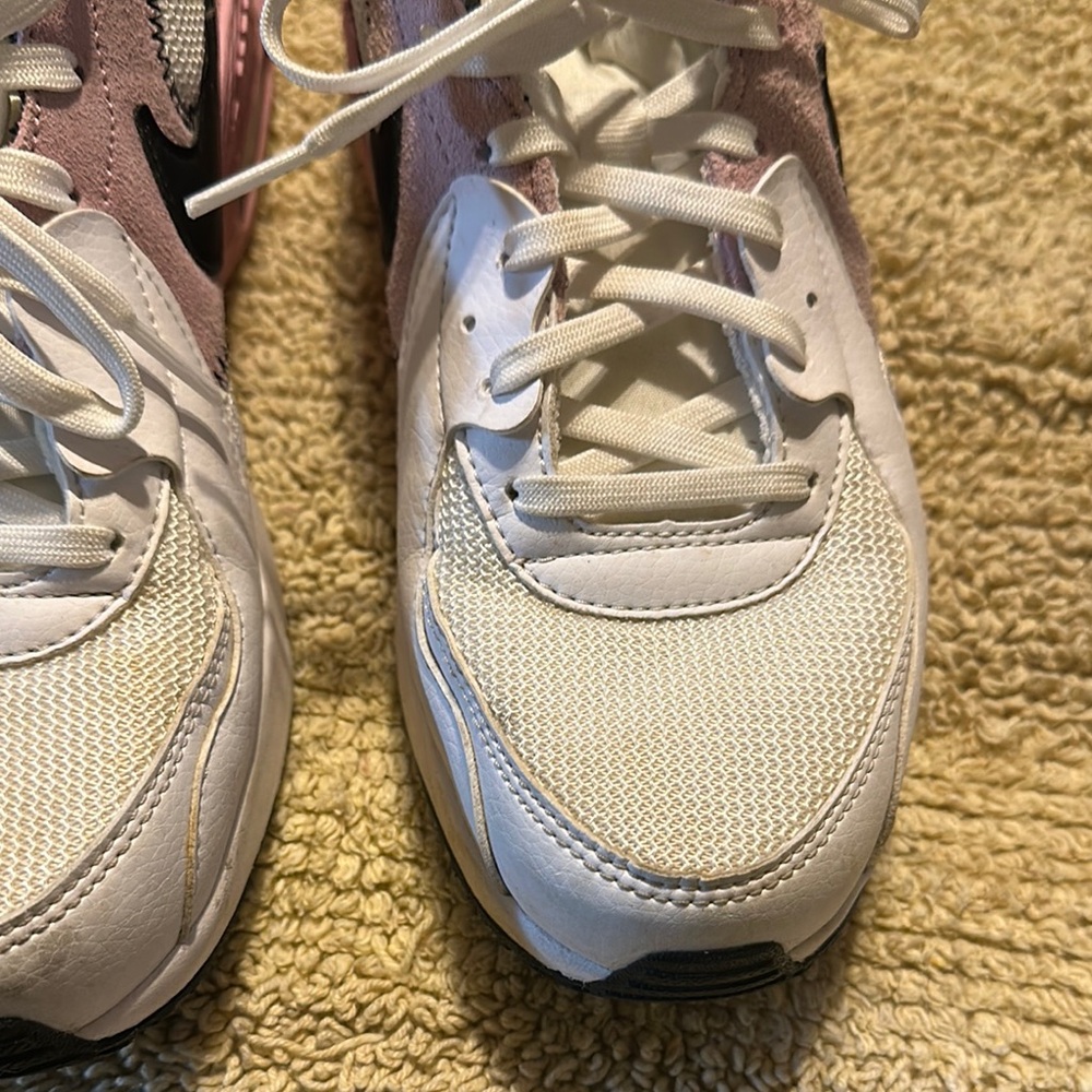 Nike Women's Air Max Sneakers - White and Pink - Picture 10 of 14